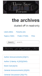 Mobile Screenshot of forum.three-seas.com